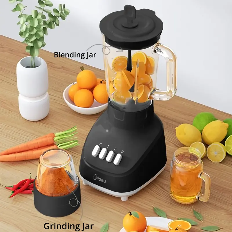 1-Liter Blender With Built-In Grinder – Smoothies & Spice Prep 1