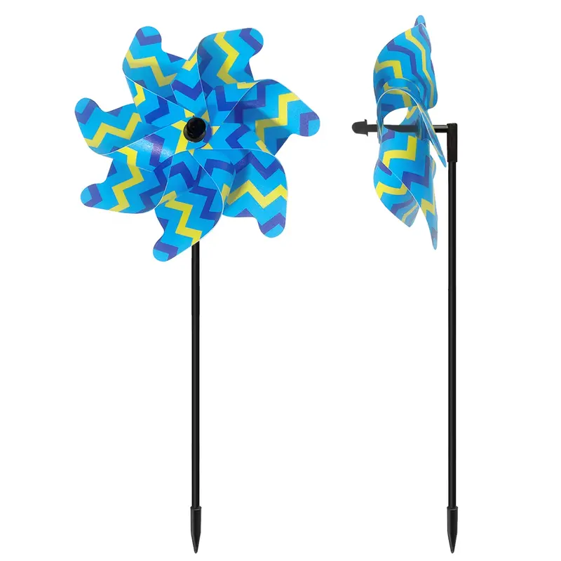 14Cm Colorful Spinning Garden Pinwheel 1