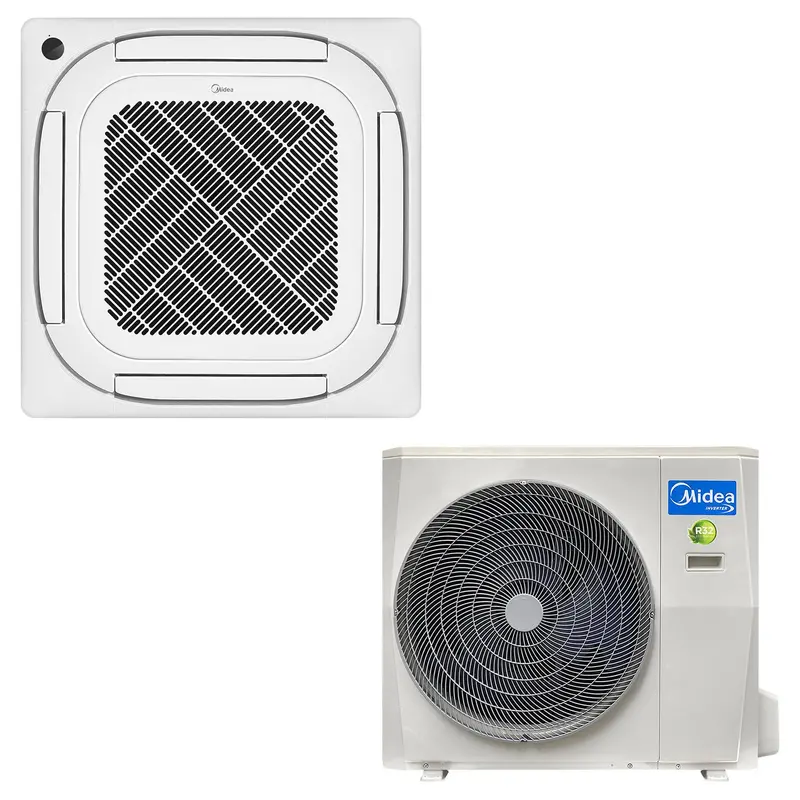18,000 Btu Inverter Cassette Air Conditioner – 4-Way Airflow 1