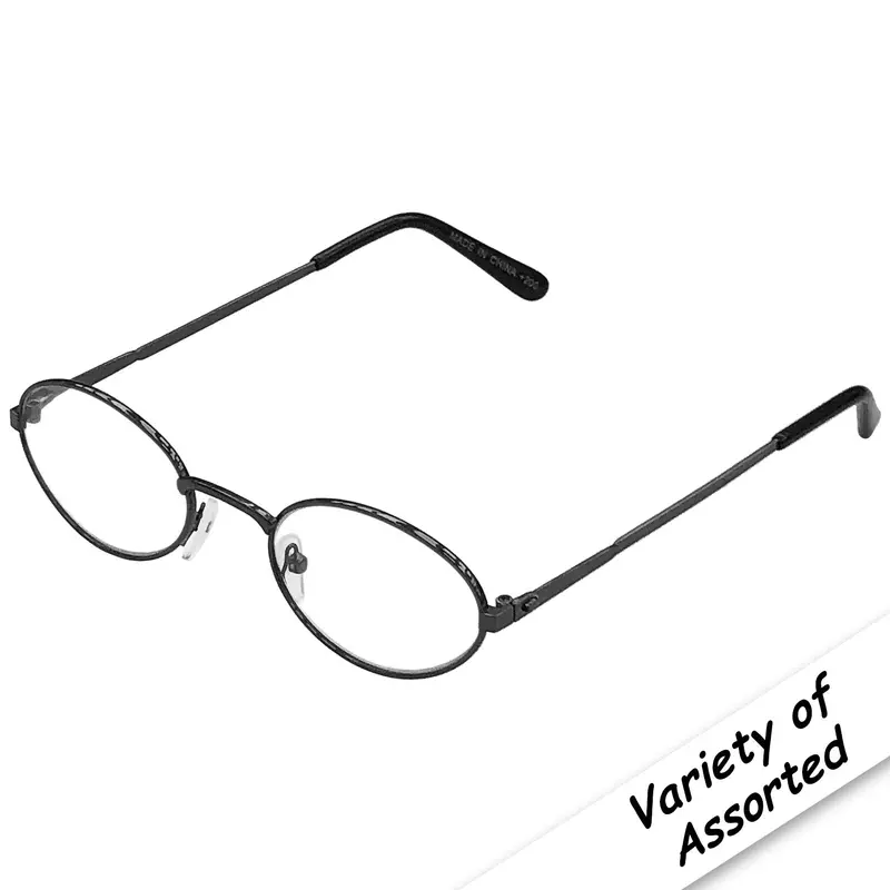 +2.00 Magnifying Reading Glasses – Clear Lens, Slim Design 1