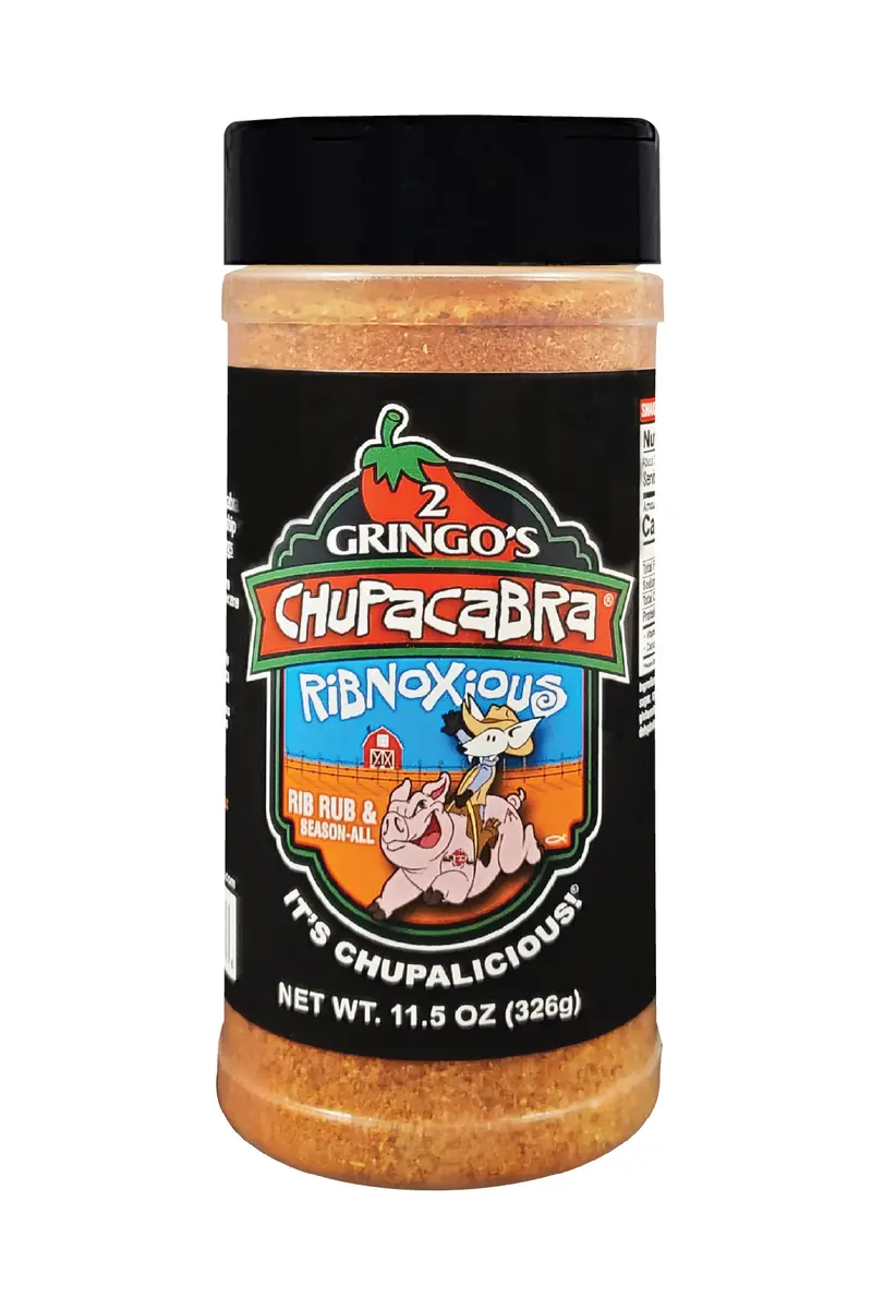 2 Gringo'S Chupacabra Ribnoxious Dry Rub For Smoked Meats 1