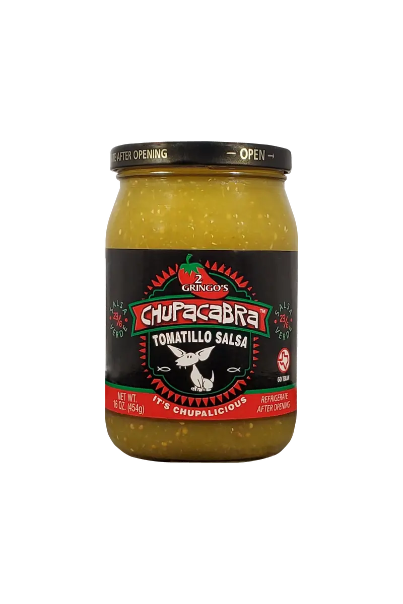 2 Gringo'S Chupacabra Tomatillo Salsa – Tangy Green Chile Verde Style 1