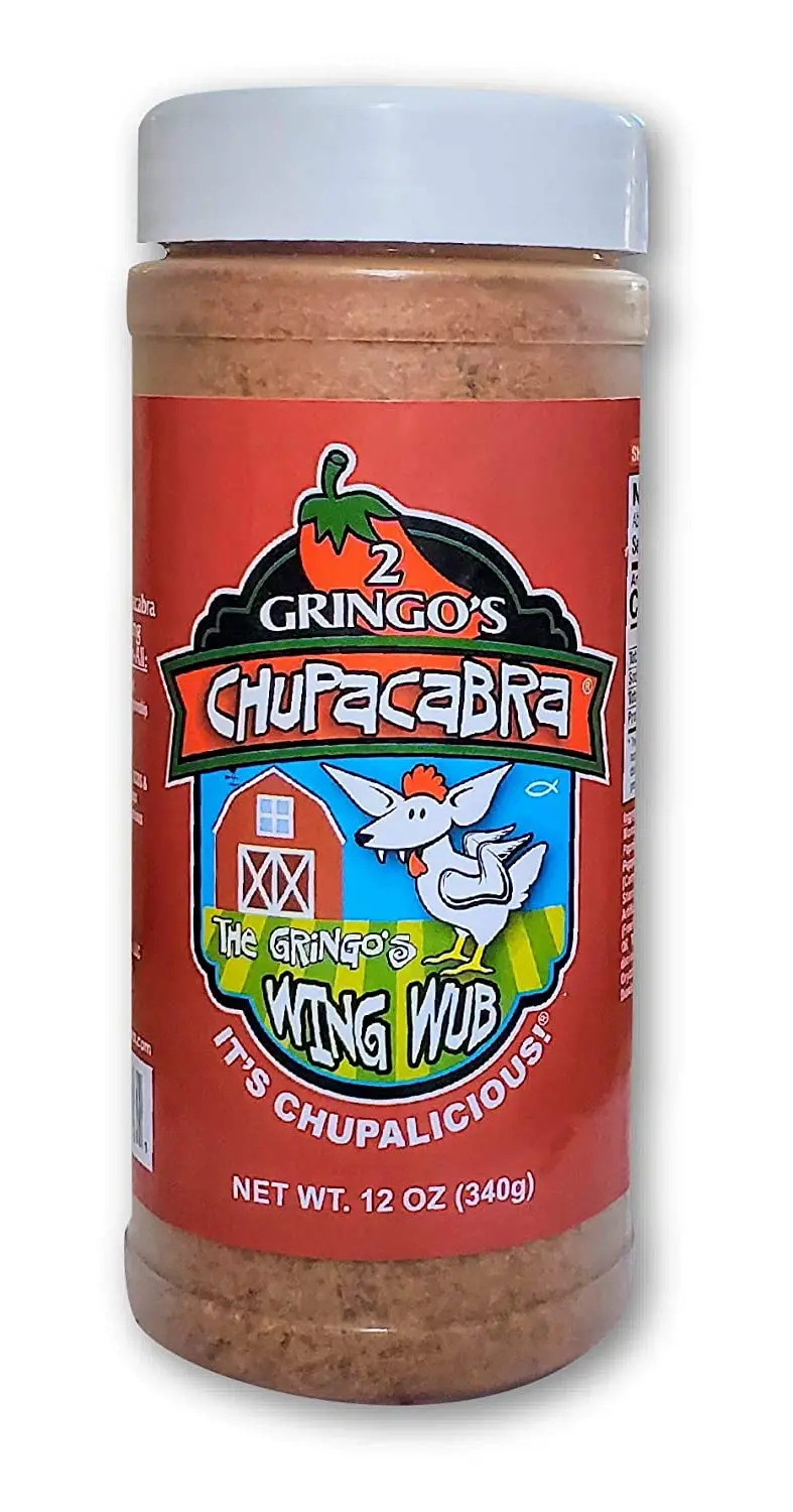 2 Gringo'S Chupacabra Wing Rub – Sweet Heat Dry Seasoning 1