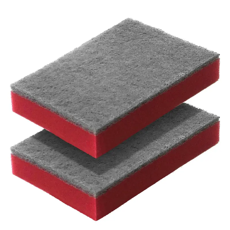 2-Pack Stainless Steel Scouring Pads – Heavy-Duty Cleaning 1