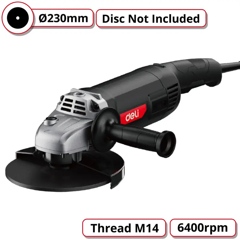 230Mm Heavy-Duty Angle Grinder 1