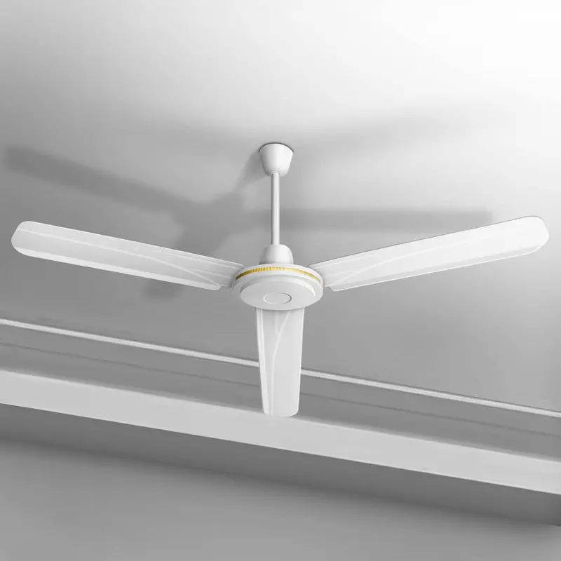 48" Energy-Efficient Flush-Mount Ceiling Fan 1