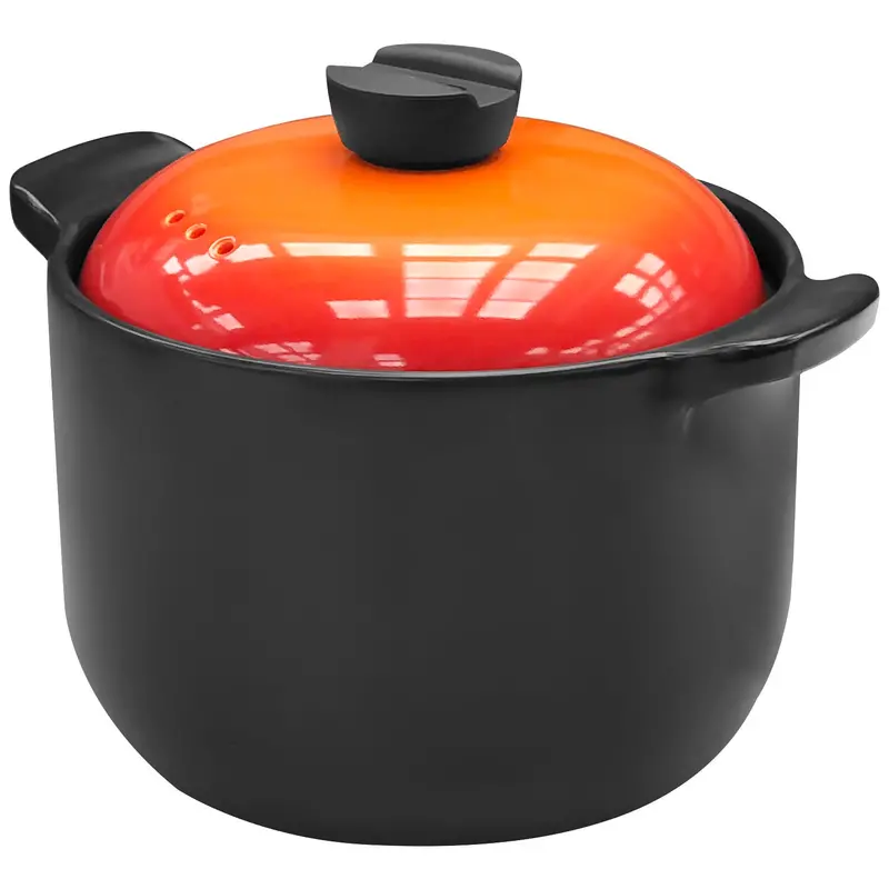 6-Liter Stainless Steel Cooking Pot With Lid 1