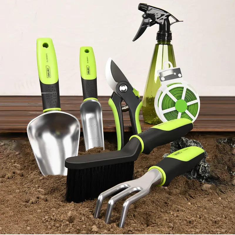 7-Piece Stainless Steel Garden Tool Set 1