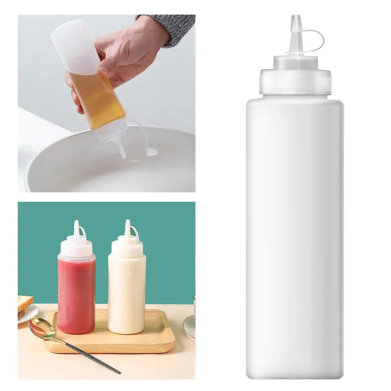 720Ml Food-Grade Squeeze Bottle For Sauces And Dressings 1