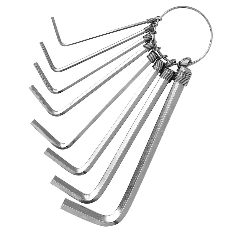 8-Piece Hex Key Set – Metric & Sae 1