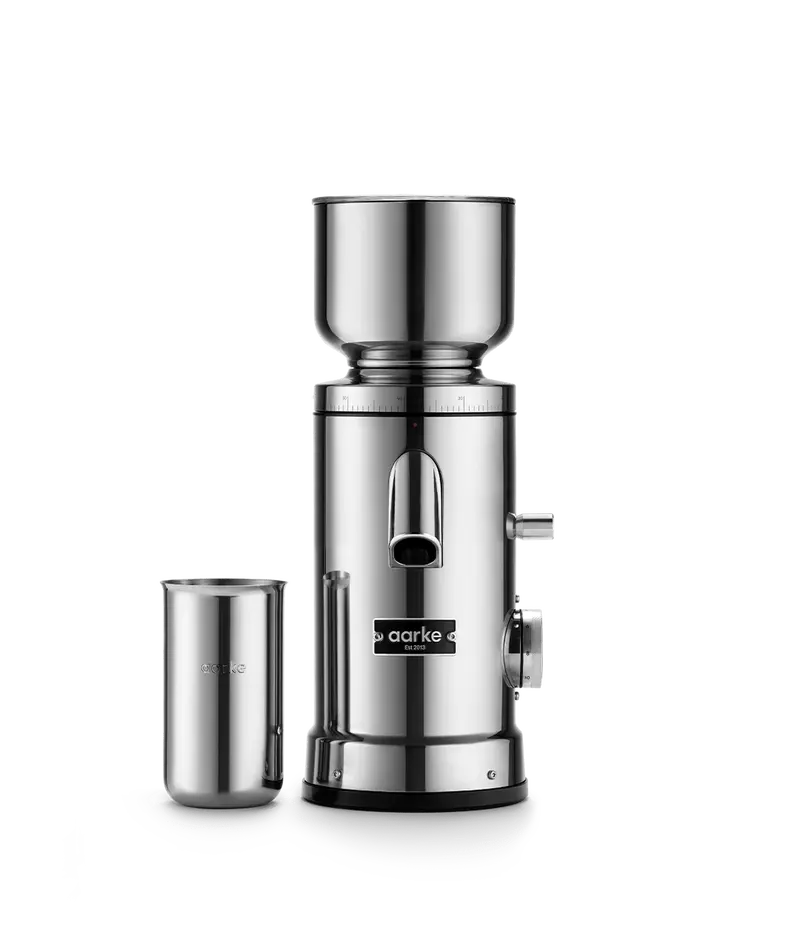 Aarke Adjustable Coffee Grinder – Stainless Steel Burr Mill 1