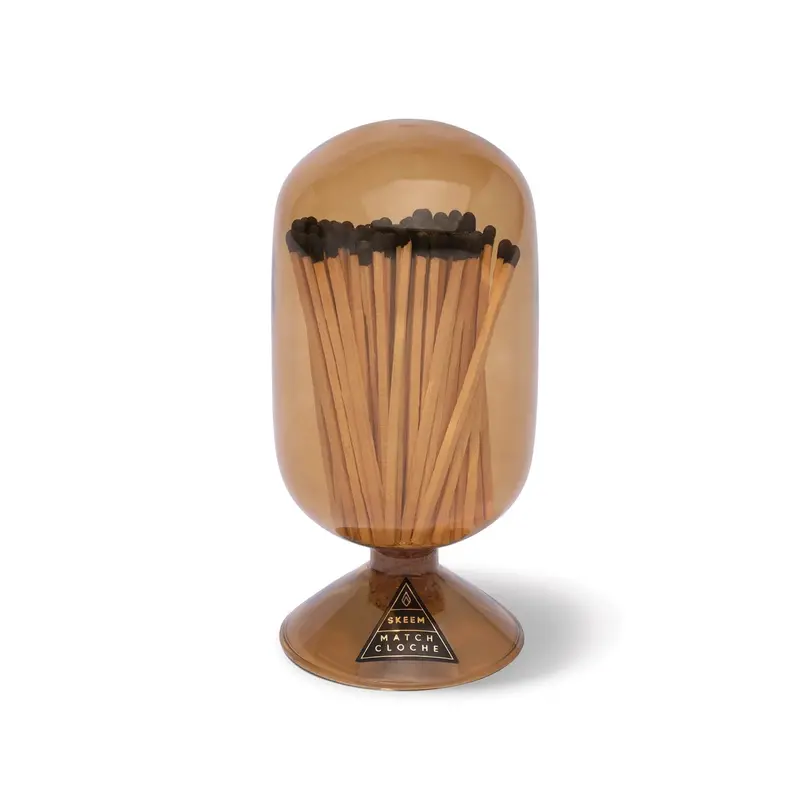 Amber Glass Match Cloche – Skeem Design 1