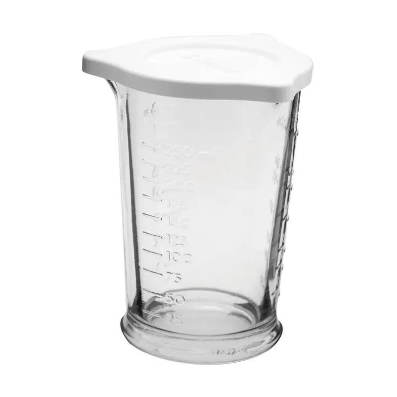 Anchor Hocking 8 Oz Triple-Pour Measuring Cup With Snap-On Lid 1