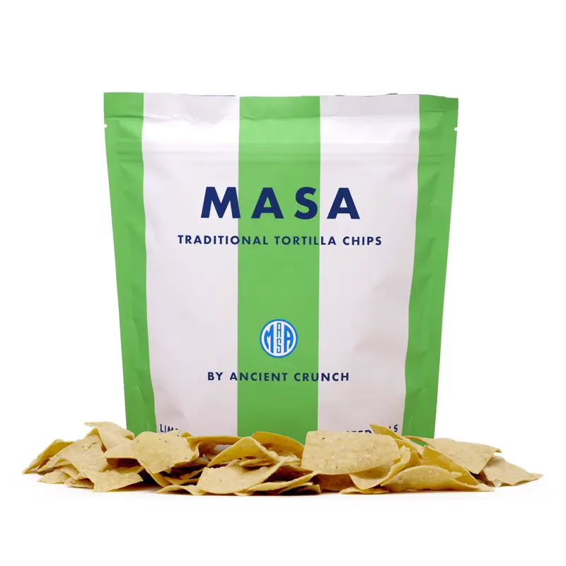 Ancient Crunch Lime Masa Tortilla Chips – Traditional Stone-Ground Corn 1