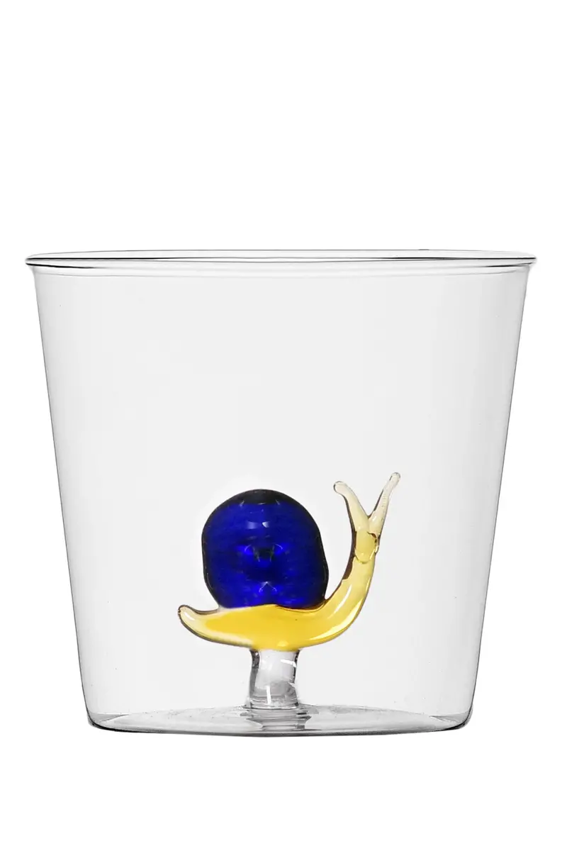 Animal Farm Snail-Shaped Glass Tumbler 1
