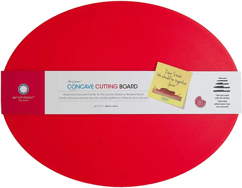 Architec Poly Gripper Concave Cutting Board – Textured Anti-Slip Surface 1