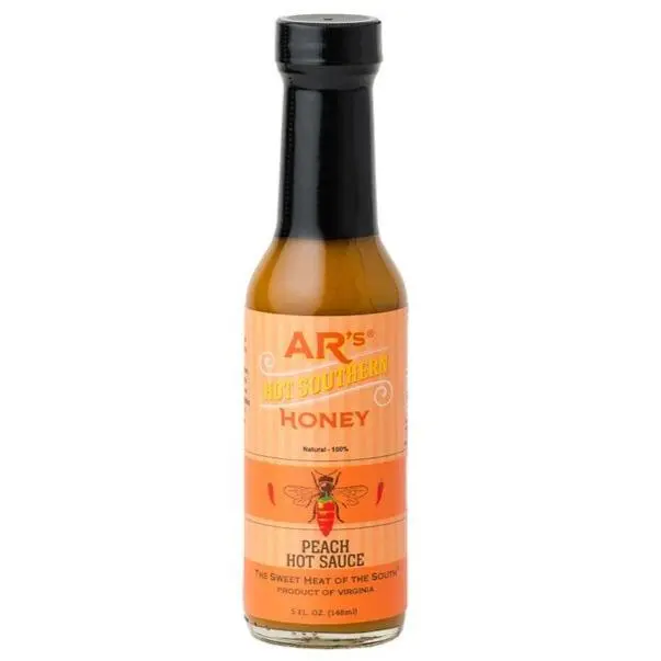 Ar'S Peach Hot Sauce – Sweet & Spicy Gourmet Condiment 1