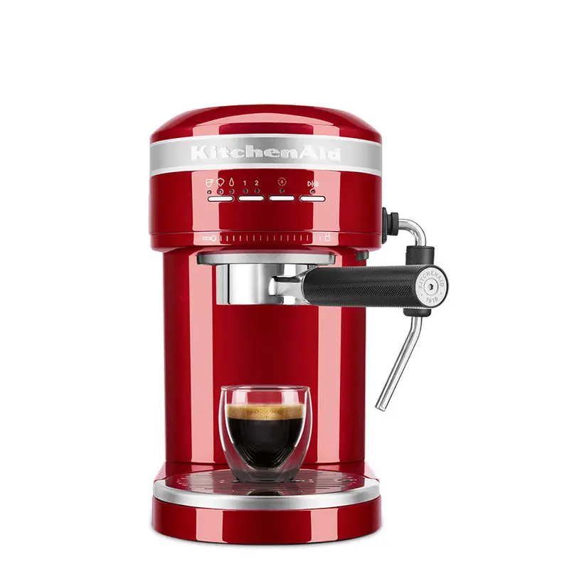 Artisan Espresso Machine With Integrated Grinder And Steam Wand 1