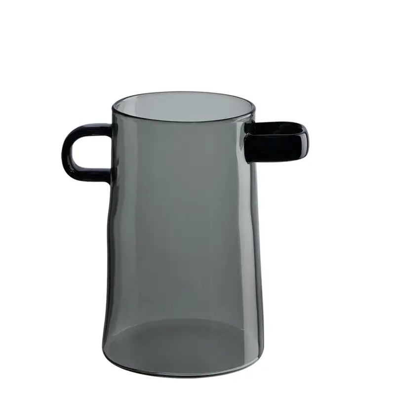 Asa Rayu Glass Vase – 17Cm Tall Transparent Accent Piece 2