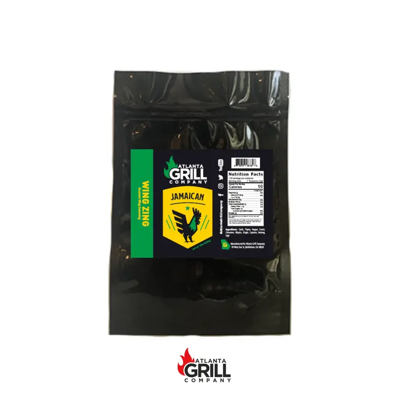 Atlanta Grill Co. Jamaican Jerk-Inspired Chicken Wing Sauce 1