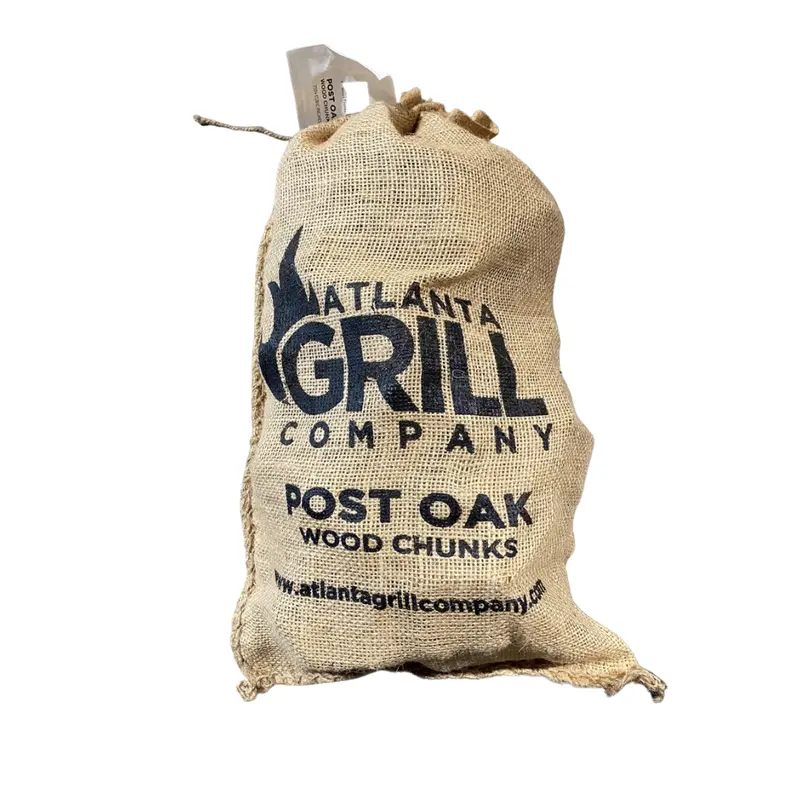 Atlanta Grill Company Post Oak Smoking Wood Chips – Authentic Texas-Style Hardwood 1