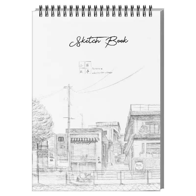 B5 Drawing Sketchbook – Spiral-Bound, Blank Pages 1
