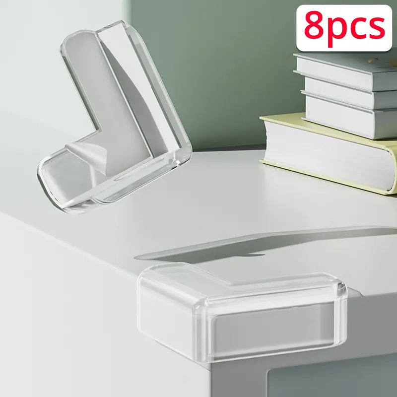 Baby-Safe Furniture Edge Protectors – 8-Piece Pack 1