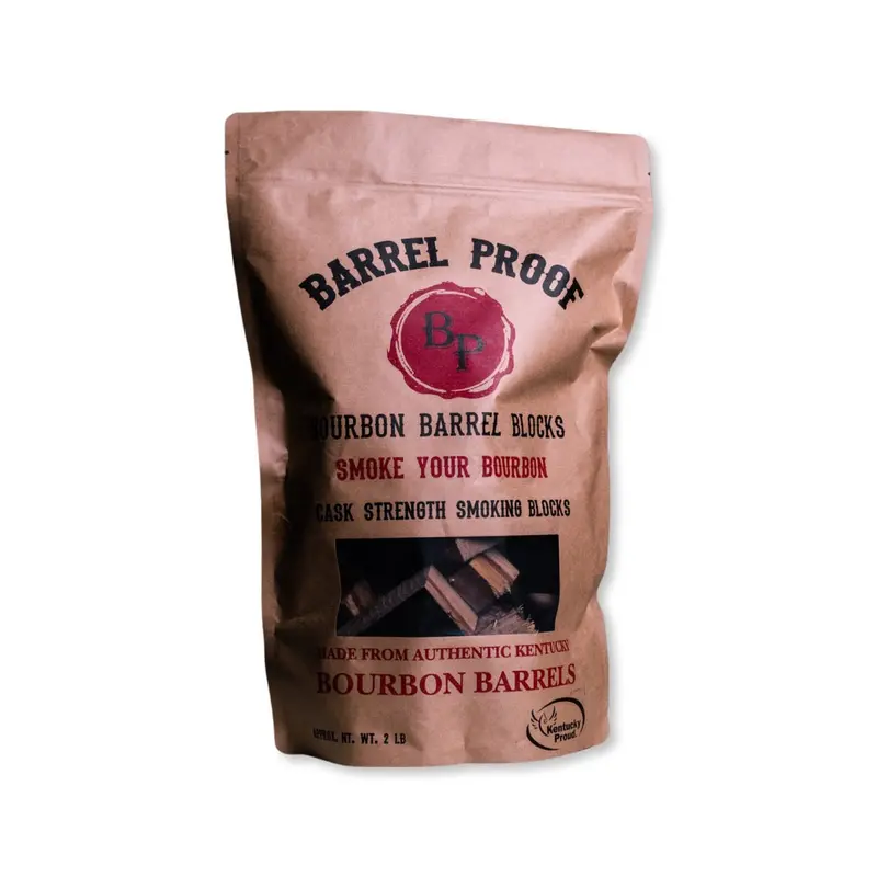 Barrel Proof Bourbon Barrel Wood Chunks – Smoky, Aged Hardwood For Authentic Bbq Flavor 1