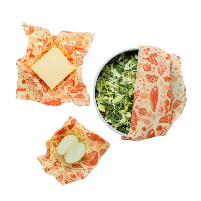 Bee’S Wrap Limited-Edition Mushroom Magic Assorted 3-Pack 1