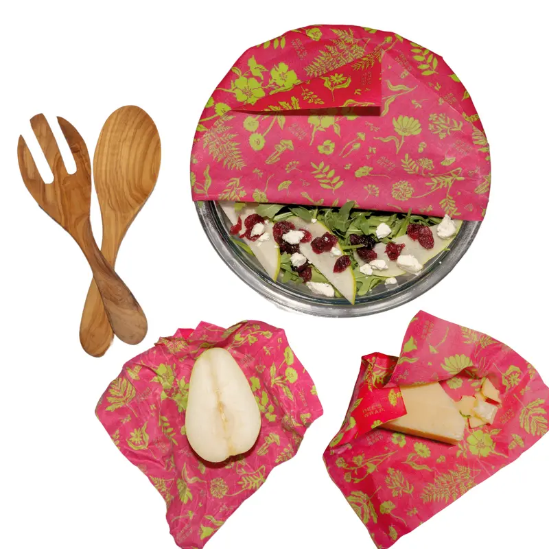 Bee’S Wrap Splendid Spring Collection: Curated 3-Piece Wrap Set 1