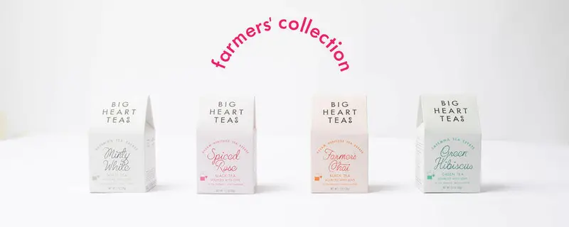 Big Heart Tea Co. Farmers Line Collection – Artisan Loose-Leaf Teas 1