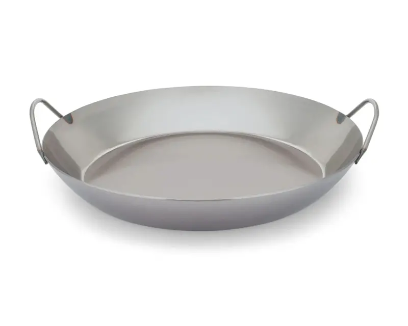 Black Carbon Steel Paella Pan | Matfer Bourgeat Professional Cookware 1