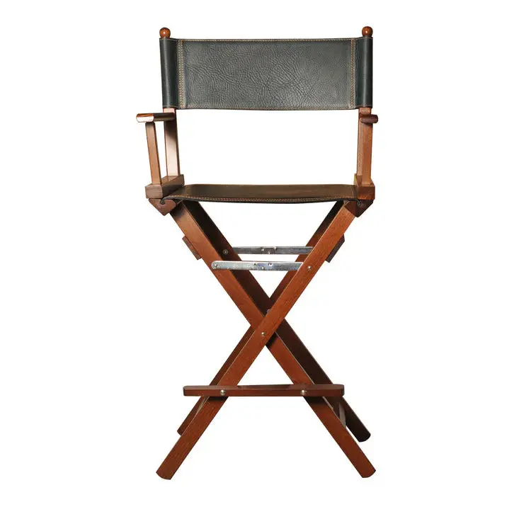 Black Leather Executive Director’S Chair 1