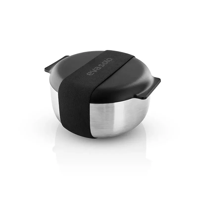 Black Stainless Steel Insulated Lunchbox 1