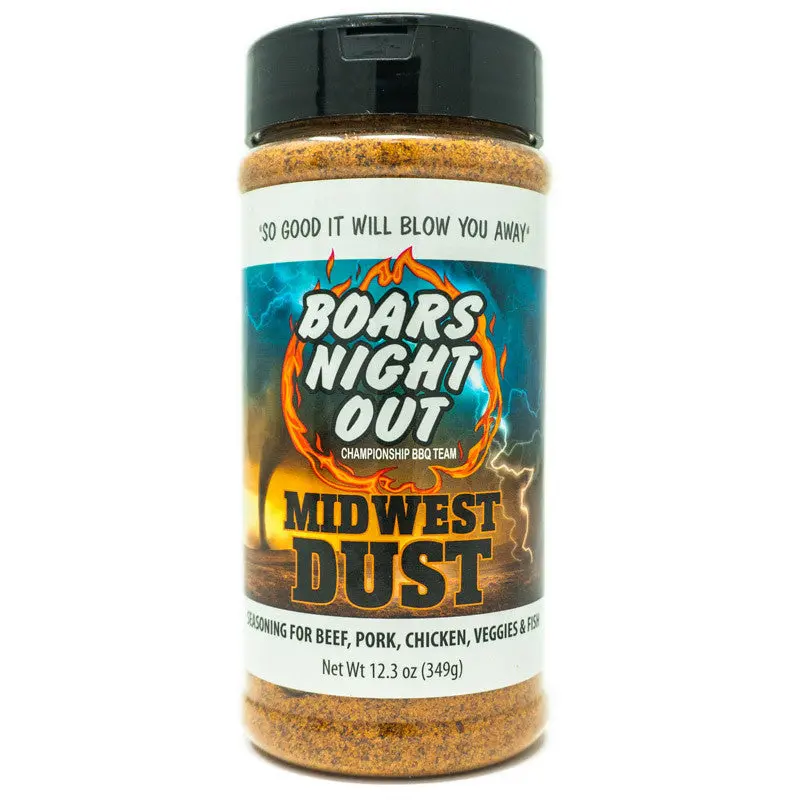 Boars Night Out Midwest Dust Dry Rub – Bold & Smoky 1