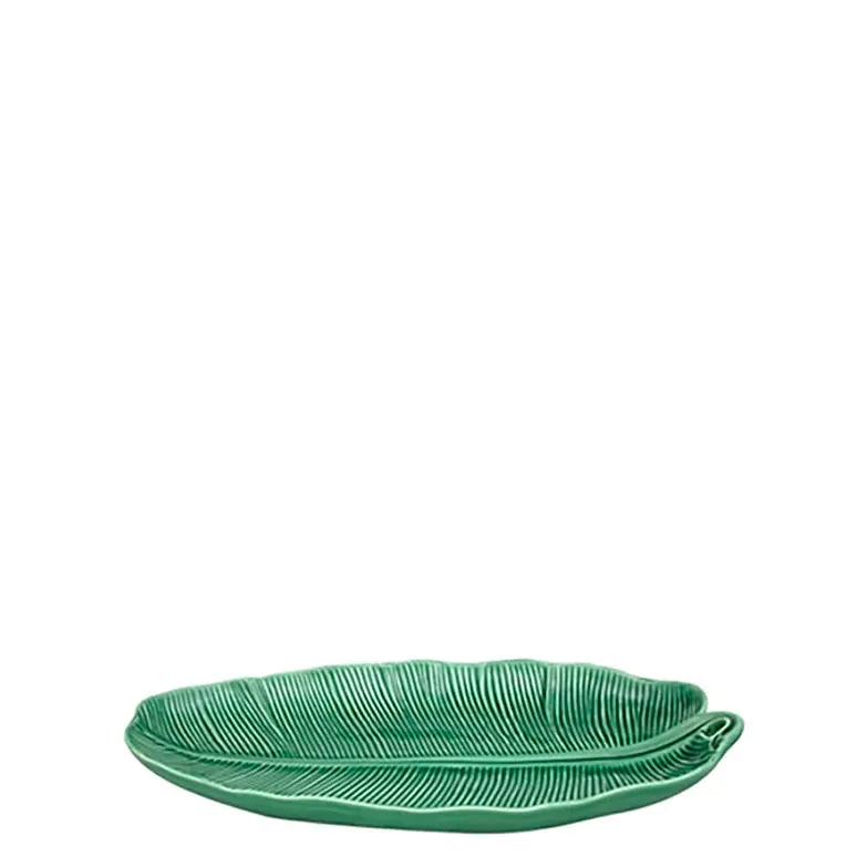 Bordallo Pinheiro Banana Leaf Oval Platter 1