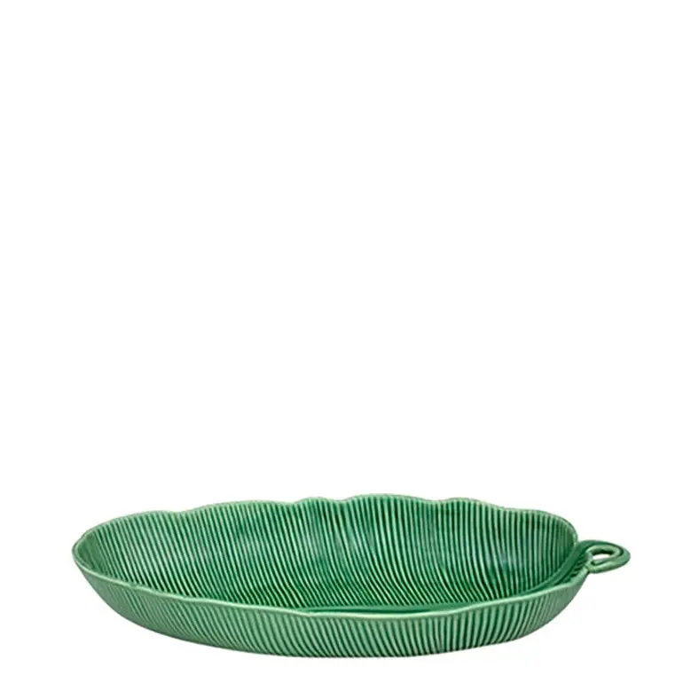 Bordallo Pinheiro Banana Leaf Salad Serving Bowl 1