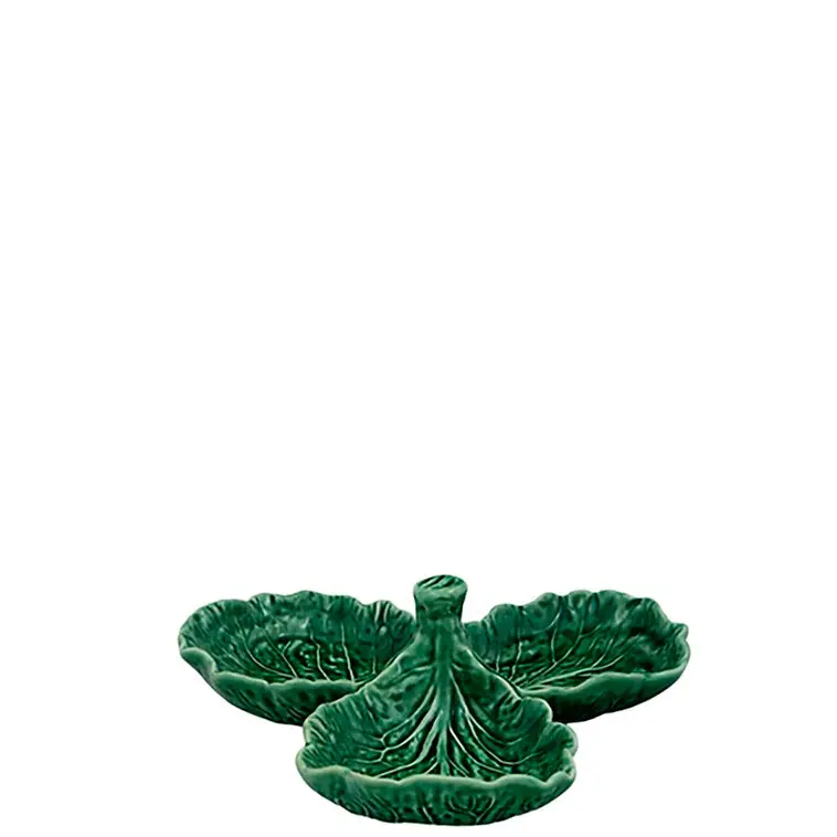 Bordallo Pinheiro Cabbage Olive Serving Dish 1
