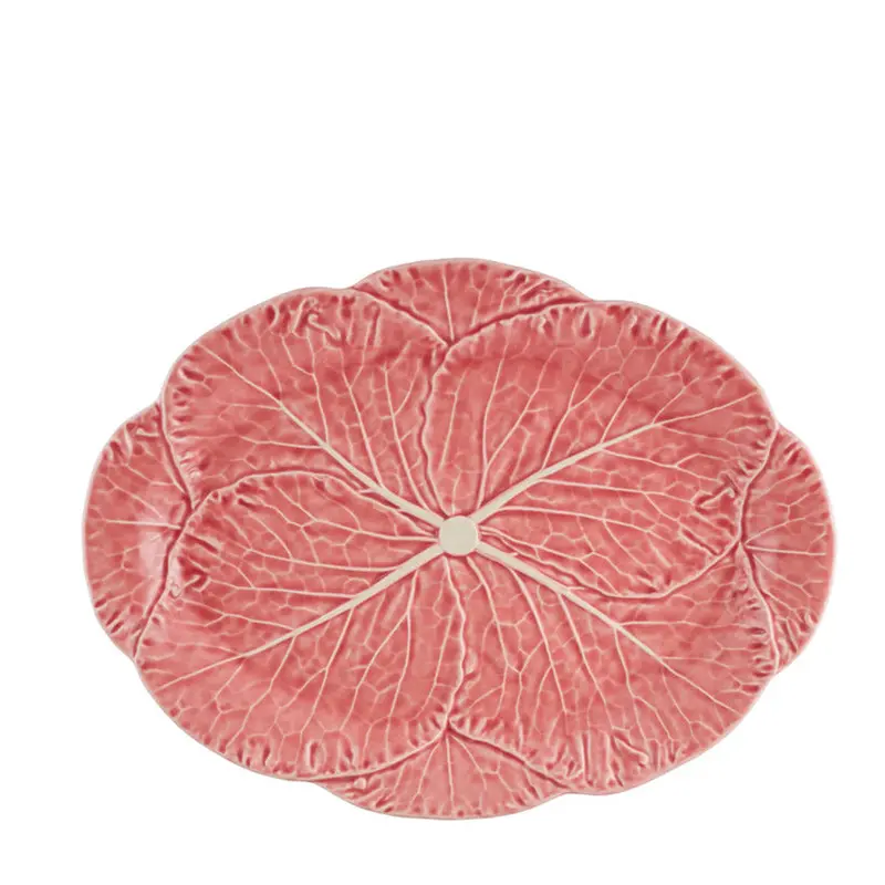 Bordallo Pinheiro Cabbage Oval Serving Platter 1