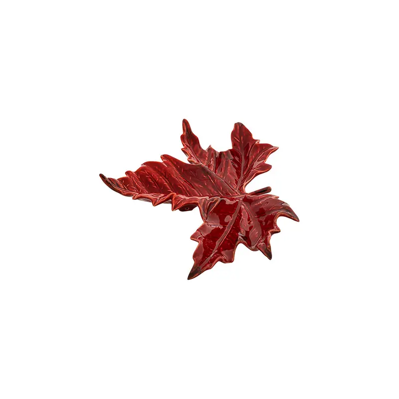 Bordallo Pinheiro Gudrun Small Sycamore Leaf Dish | Delicate Botanical Tableware 1