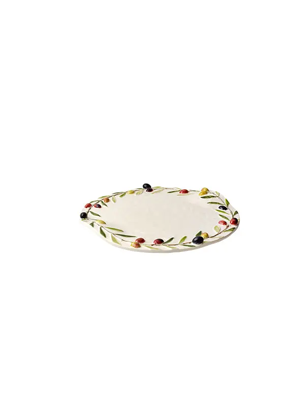 Bordallo Pinheiro Olival Cheese Serving Bowl – Artisan Ceramic 1