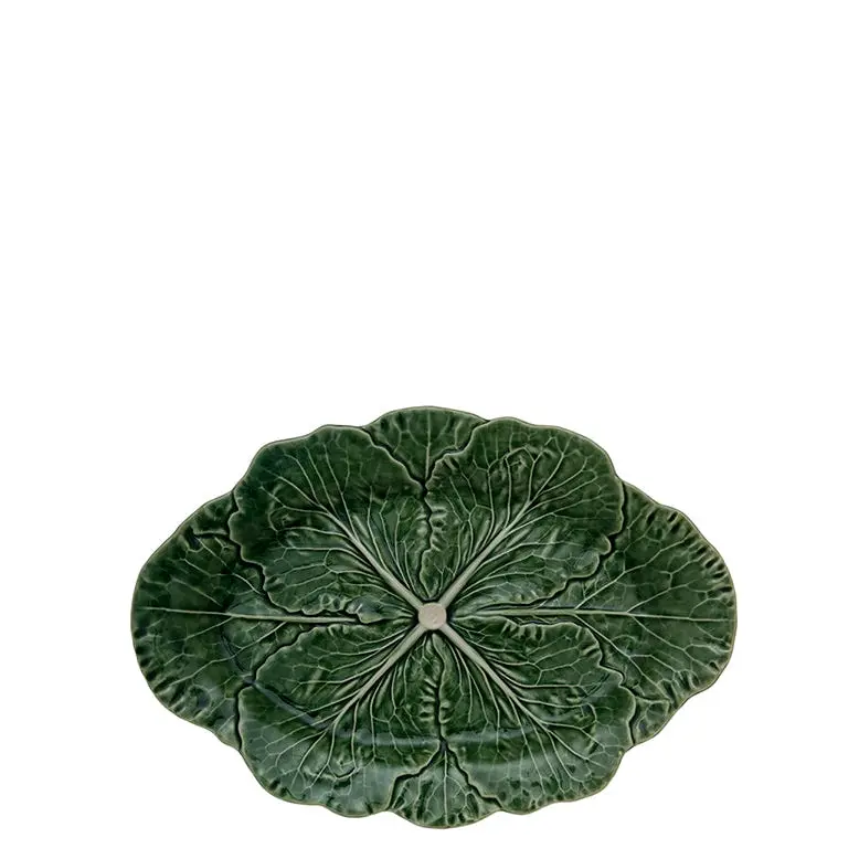 Bordallo Pinheiro Oval Cabbage Serving Tray 1