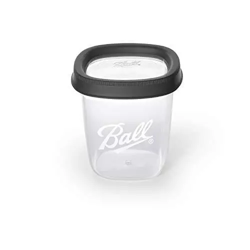 Bpa-Free Plastic Freezer-Safe Jar – 16 Ounce Capacity 1