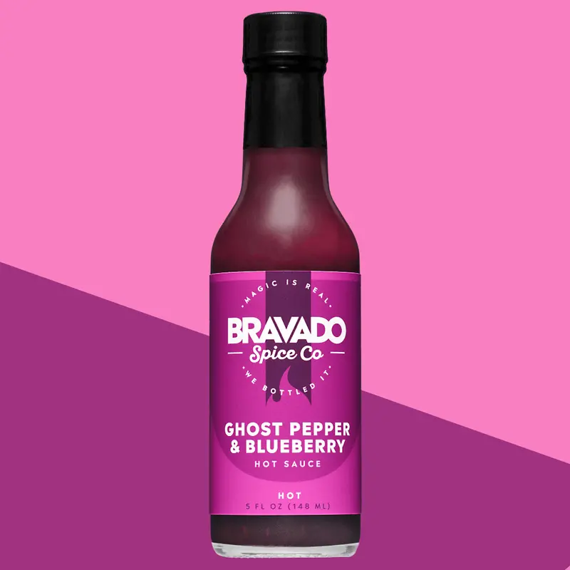 Bravado Spice Co Ghost Pepper & Blueberry Hot Sauce – Fruity Depth With Extreme Heat 1