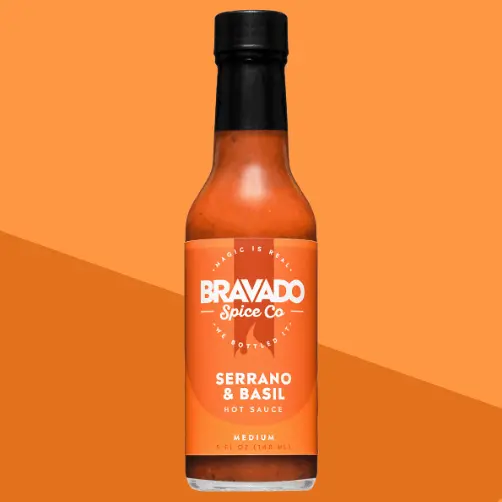Bravado Spice Co Serrano & Basil Hot Sauce – Bright, Herbal Spice Blend 1