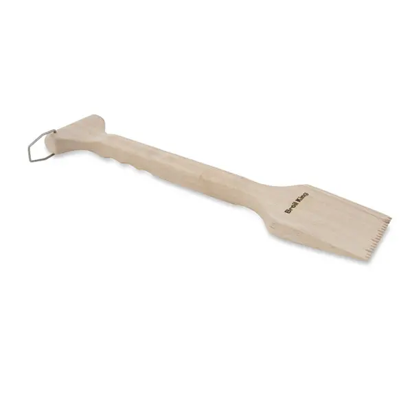 Broil King Wood-Handle Bbq Grill Scraper For Deep Cleaning 1