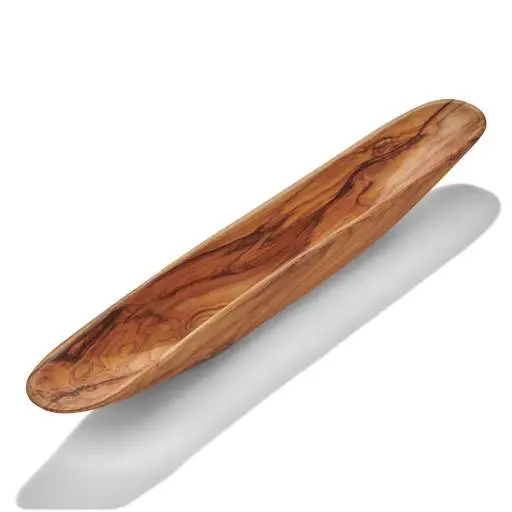 Browne Olive-Shaped Serving Boat Tray 1