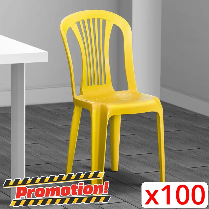 Bulk Pack Plastic Chairs – 100 Units 1