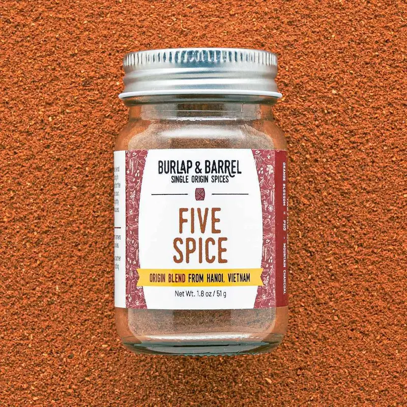 Burlap & Barrel Five Spice Blend – Traditional Chinese Aromatic Ground Spice Mix 1