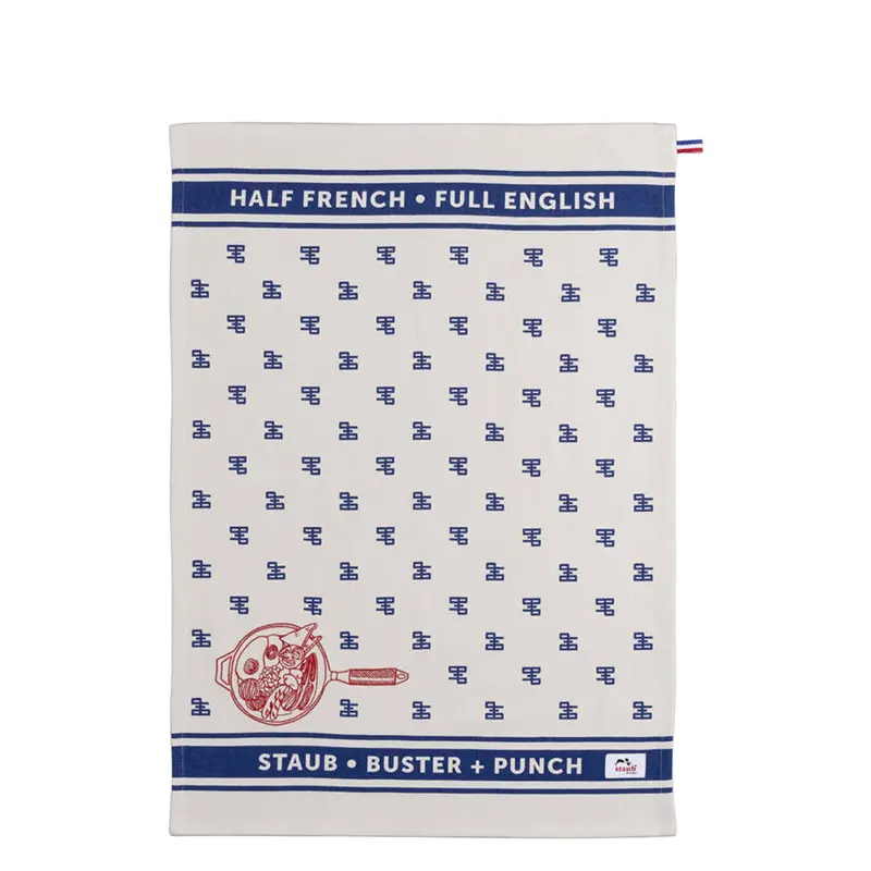 Buster + Punch Premium Linen Tea Towel 1